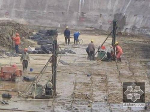 宁县我公司承建北京房山区水池地基注浆加固工程